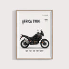Honda Africa Twin 2025 Poster - Motor Posterleri No.17