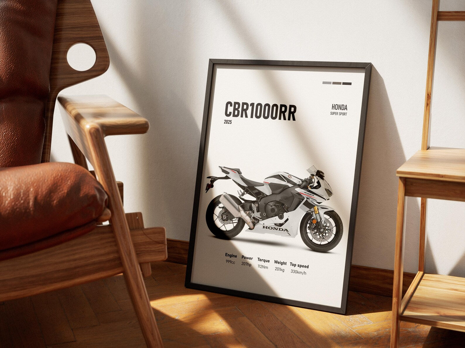 Honda CBR 1000RR 2025 Poster - Motor Posterleri No.2