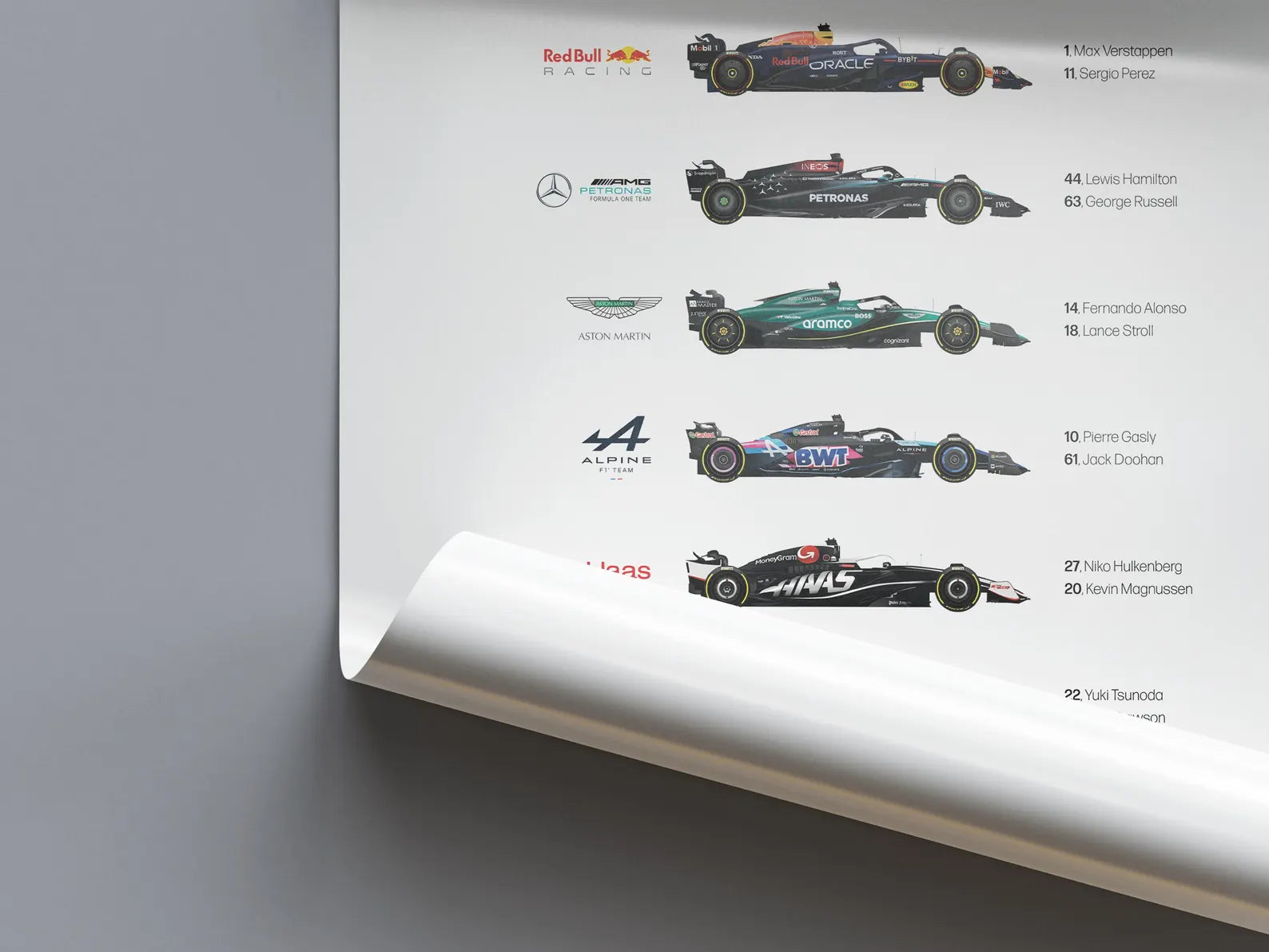 Formula 1 Posteri - Araba Posterleri No.11