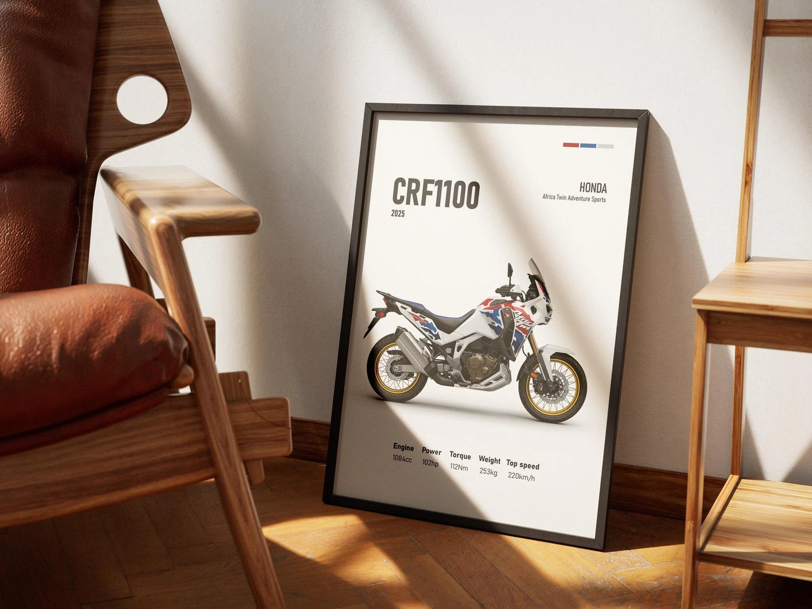 Honda Africa Twin CRF 1100L 2025 Poster - Motor Posterleri No.14