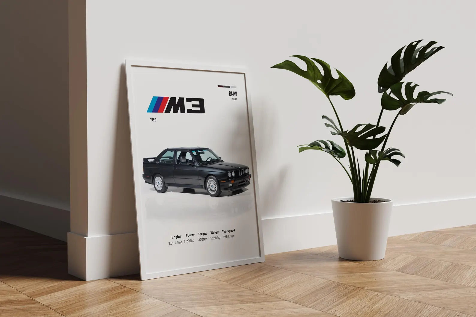 1990 BMW M3 Posteri - Araba Posterleri No.16