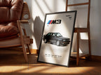 1990 BMW M3 Posteri - Araba Posterleri No.16