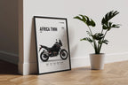 Honda Africa Twin 2025 Poster - Motor Posterleri No.17