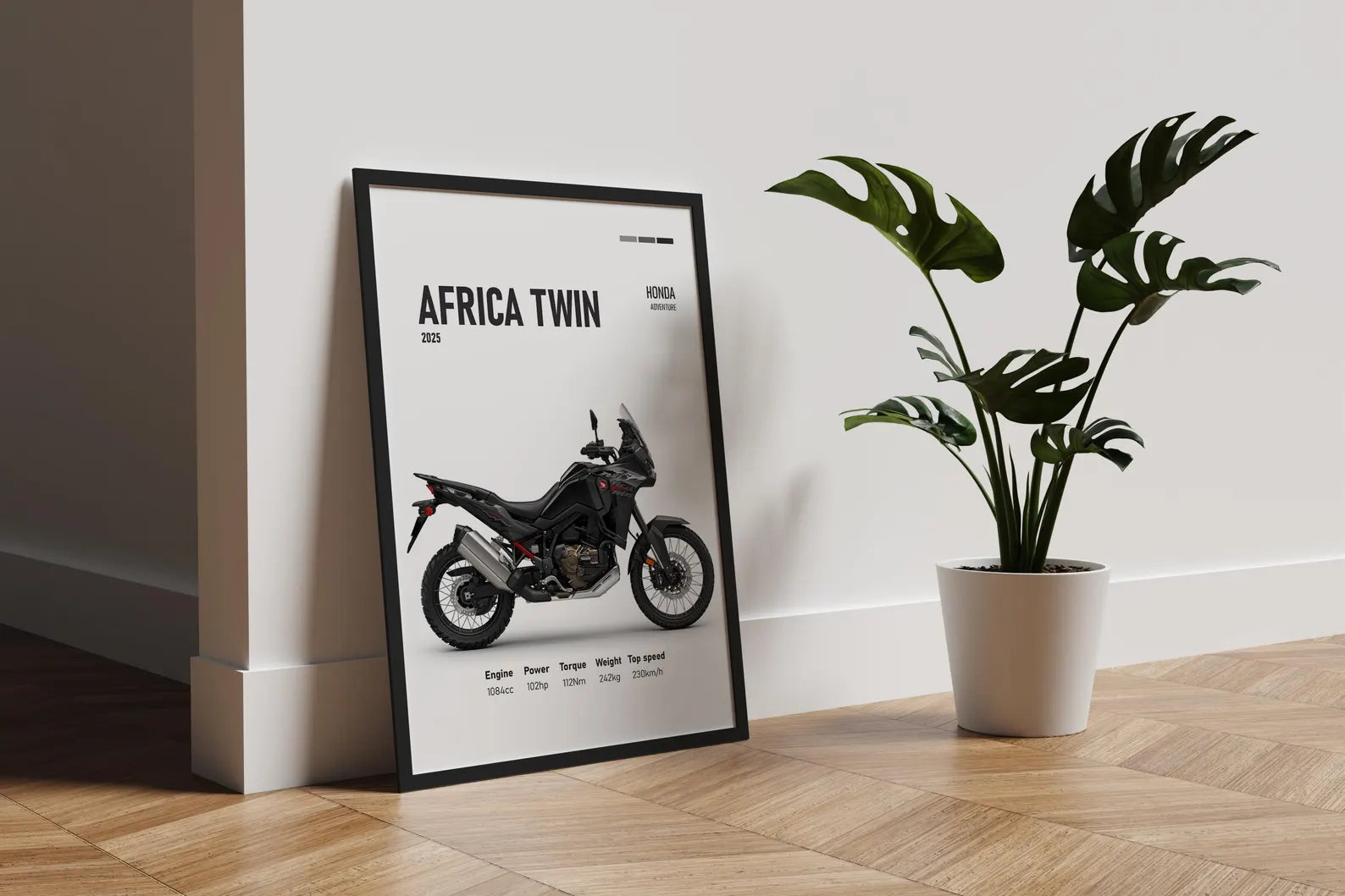 Honda Africa Twin 2025 Poster - Motor Posterleri No.17