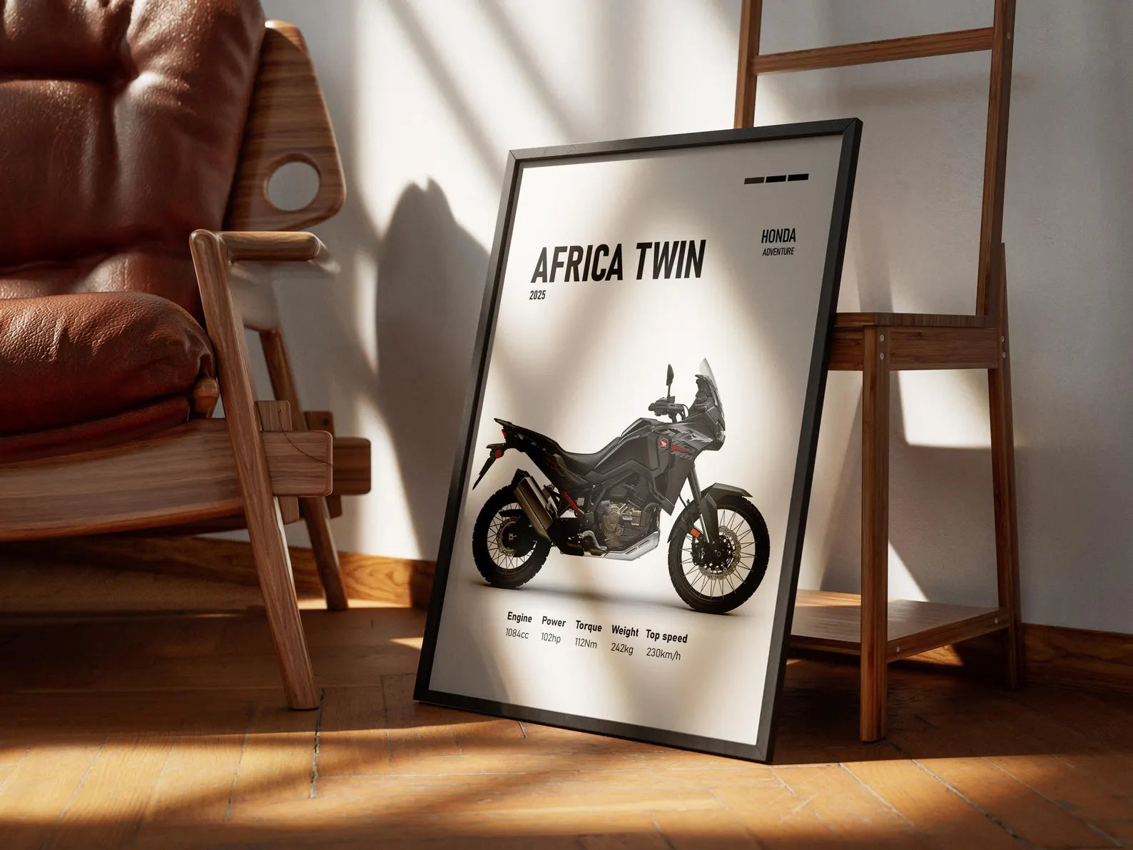 Honda Africa Twin 2025 Poster - Motor Posterleri No.17