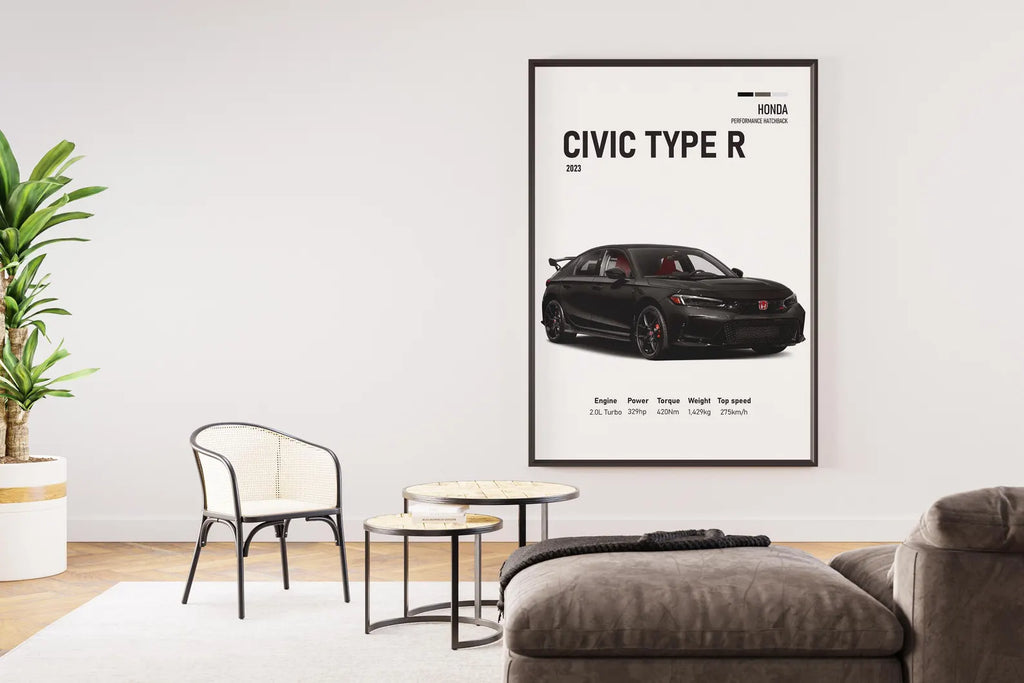 2023 Honda Civic Type R Posteri - Araba Posterleri No.17