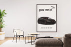 2023 Honda Civic Type R Posteri - Araba Posterleri No.17