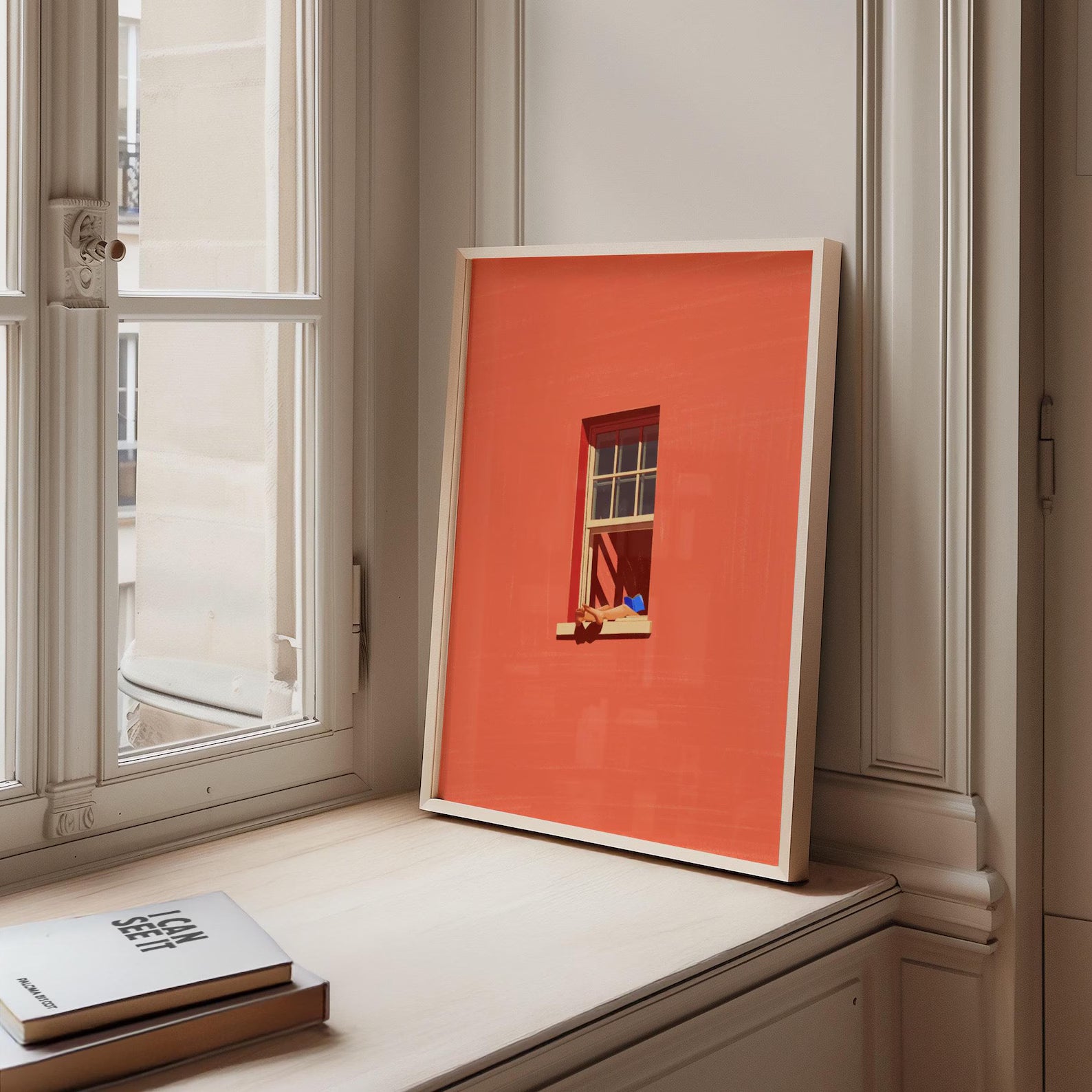Cesur Minimalist İllüstrasyon Posteri