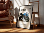 Suzuki GSX-R 600 2015 Poster - Motor Posterleri No.36