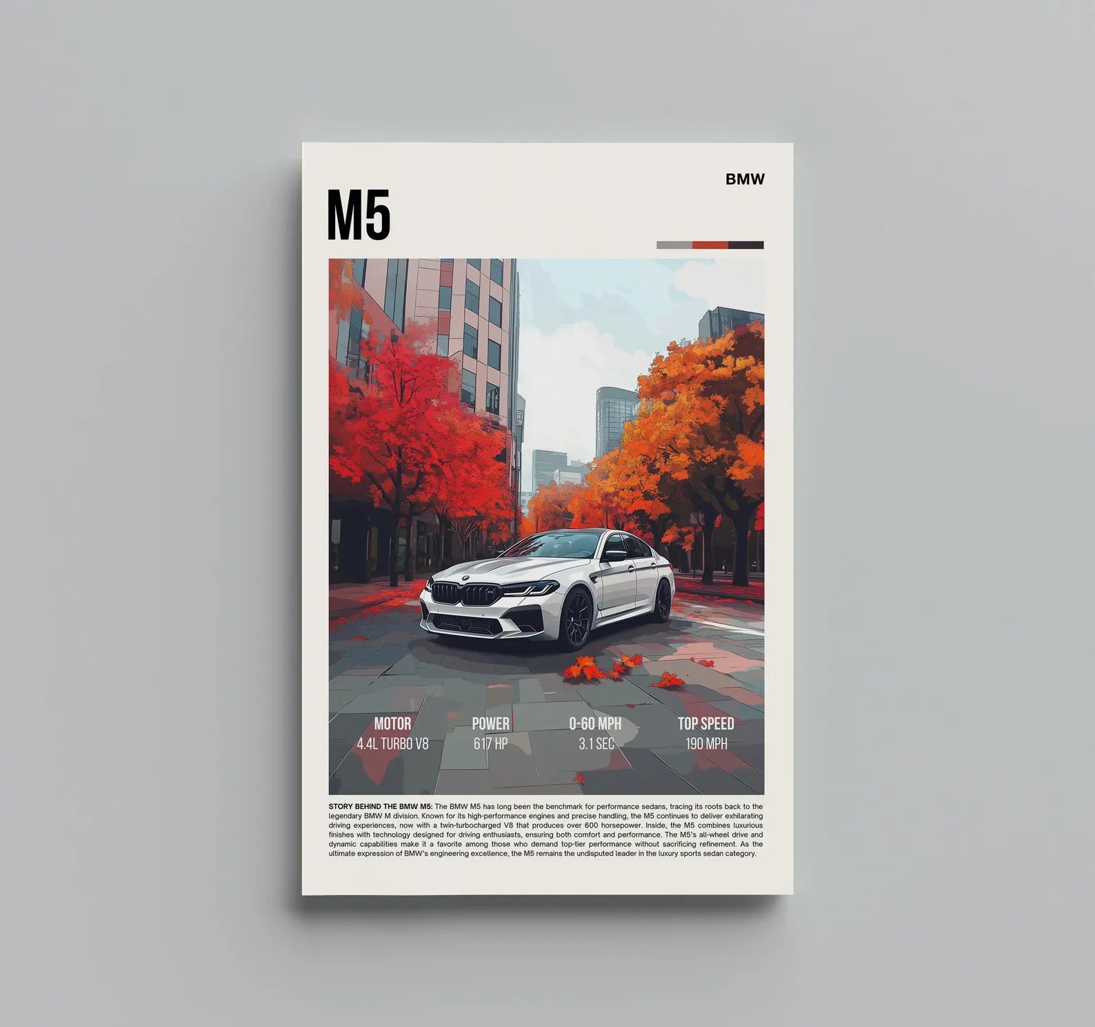 Bmw M5 Posteri - Araba Posterleri No.1