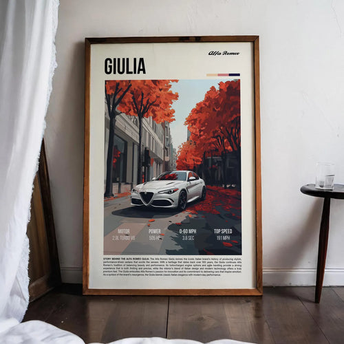 Alfa Romeo Giulia Posteri - Araba Posterleri No.3