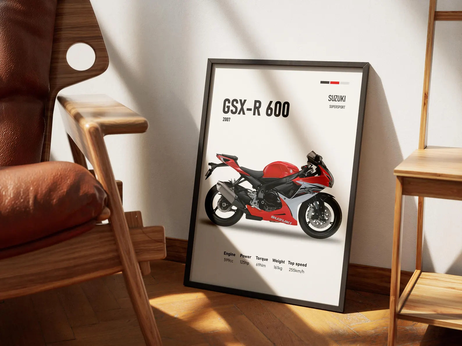 Suzuki GSX-R 600 2007 Poster - Motor Posterleri No.32