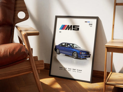 2001 BMW M5 Posteri - Araba Posterleri No.18