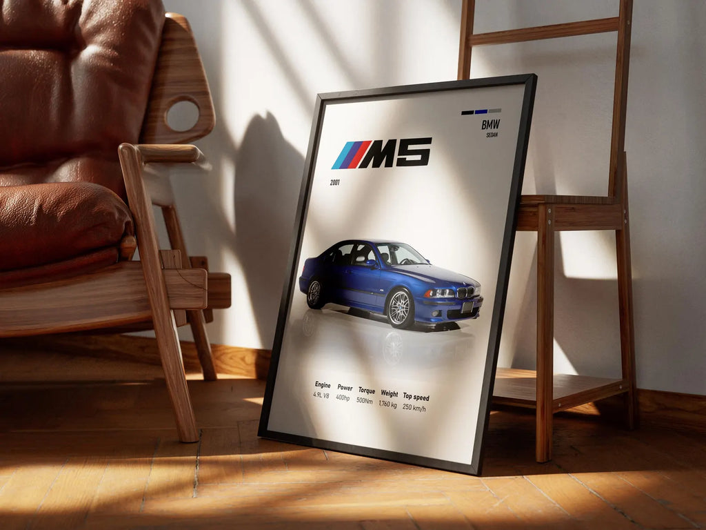 2001 BMW M5 Posteri - Araba Posterleri No.18