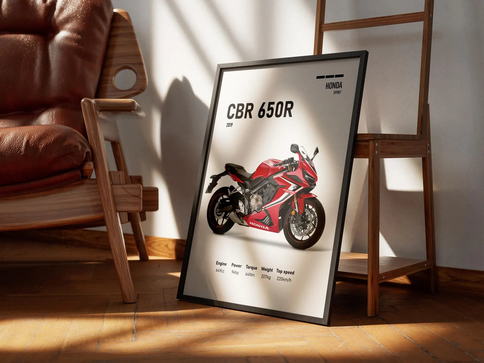 Honda CBR 650R 2019 Poster - Motor Posterleri No.8
