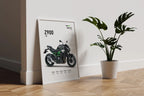 2025 Kawasaki Z900 Poster - Motor Posterleri No.23