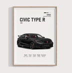 2023 Honda Civic Type R Posteri - Araba Posterleri No.17