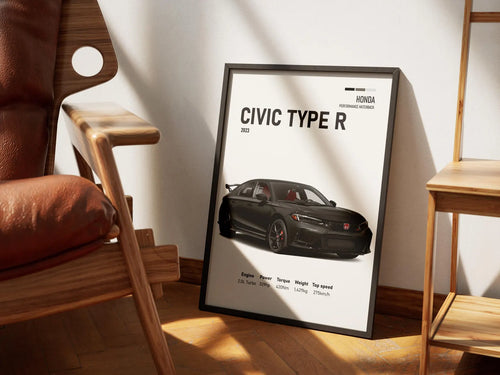 2023 Honda Civic Type R Posteri - Araba Posterleri No.17