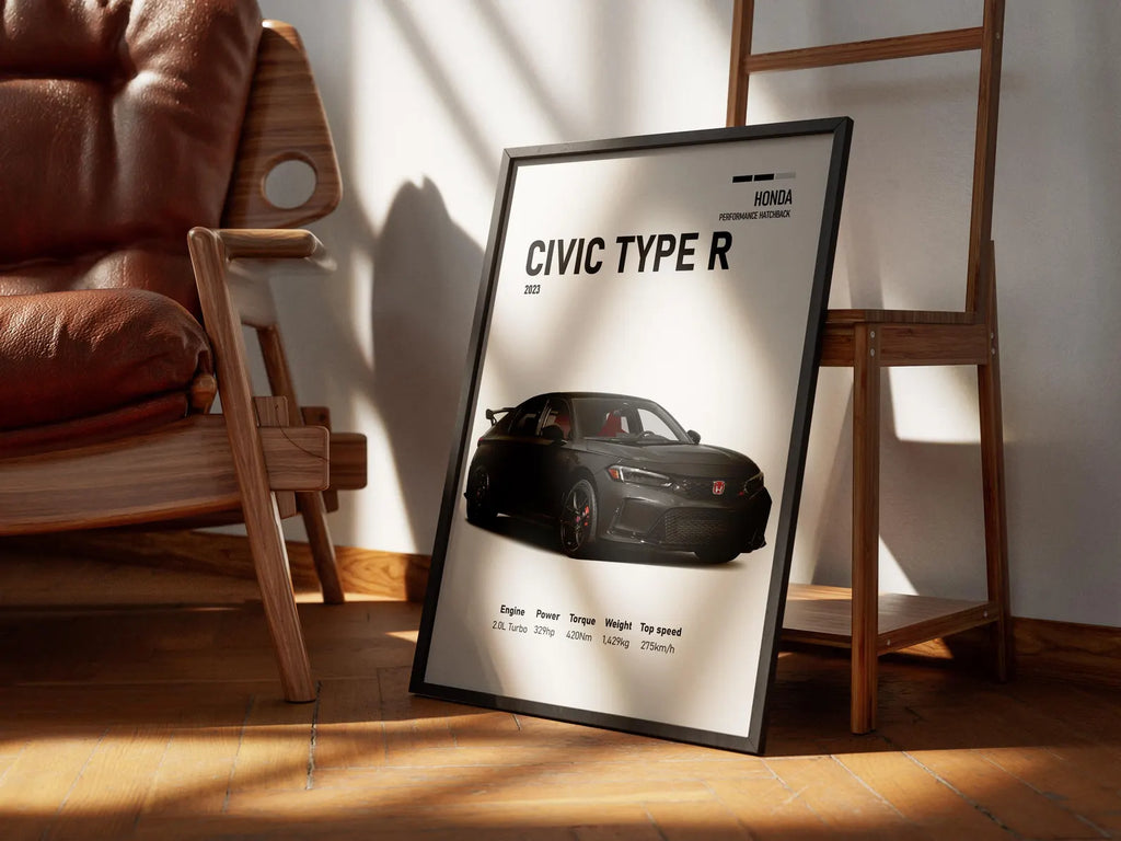 2023 Honda Civic Type R Posteri - Araba Posterleri No.17