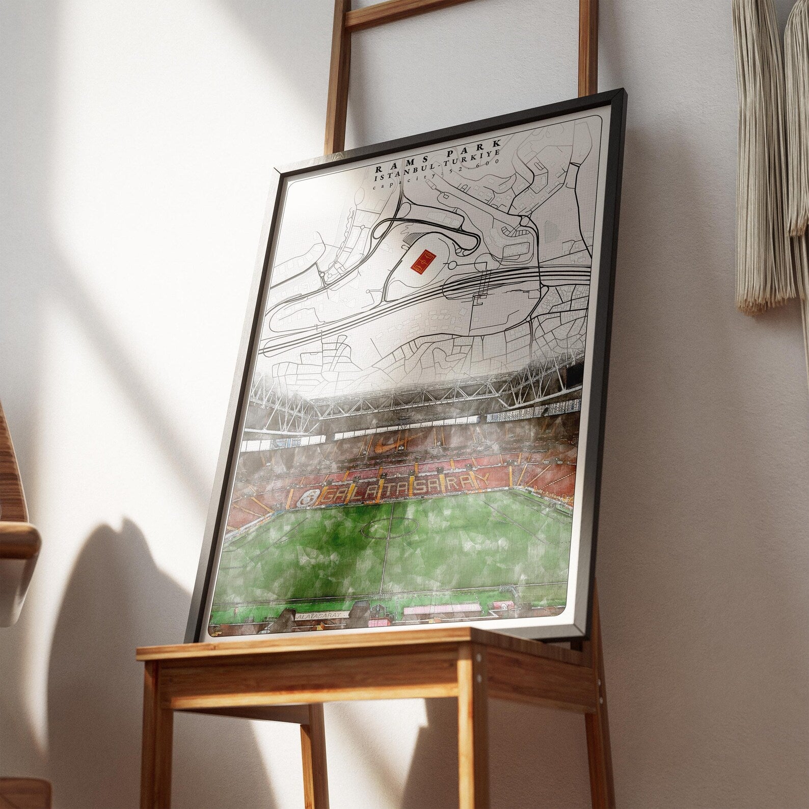Galatasaray Rams Park Stadyumu Posteri - Stadyum Posterleri No.2
