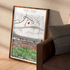 Galatasaray Rams Park Stadyumu Posteri - Stadyum Posterleri No.2