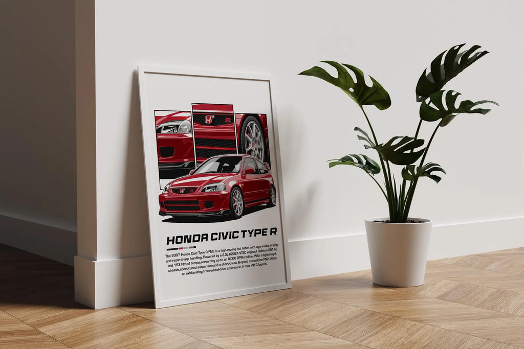 Honda Civic Type R Posteri - Araba Posterleri No.19