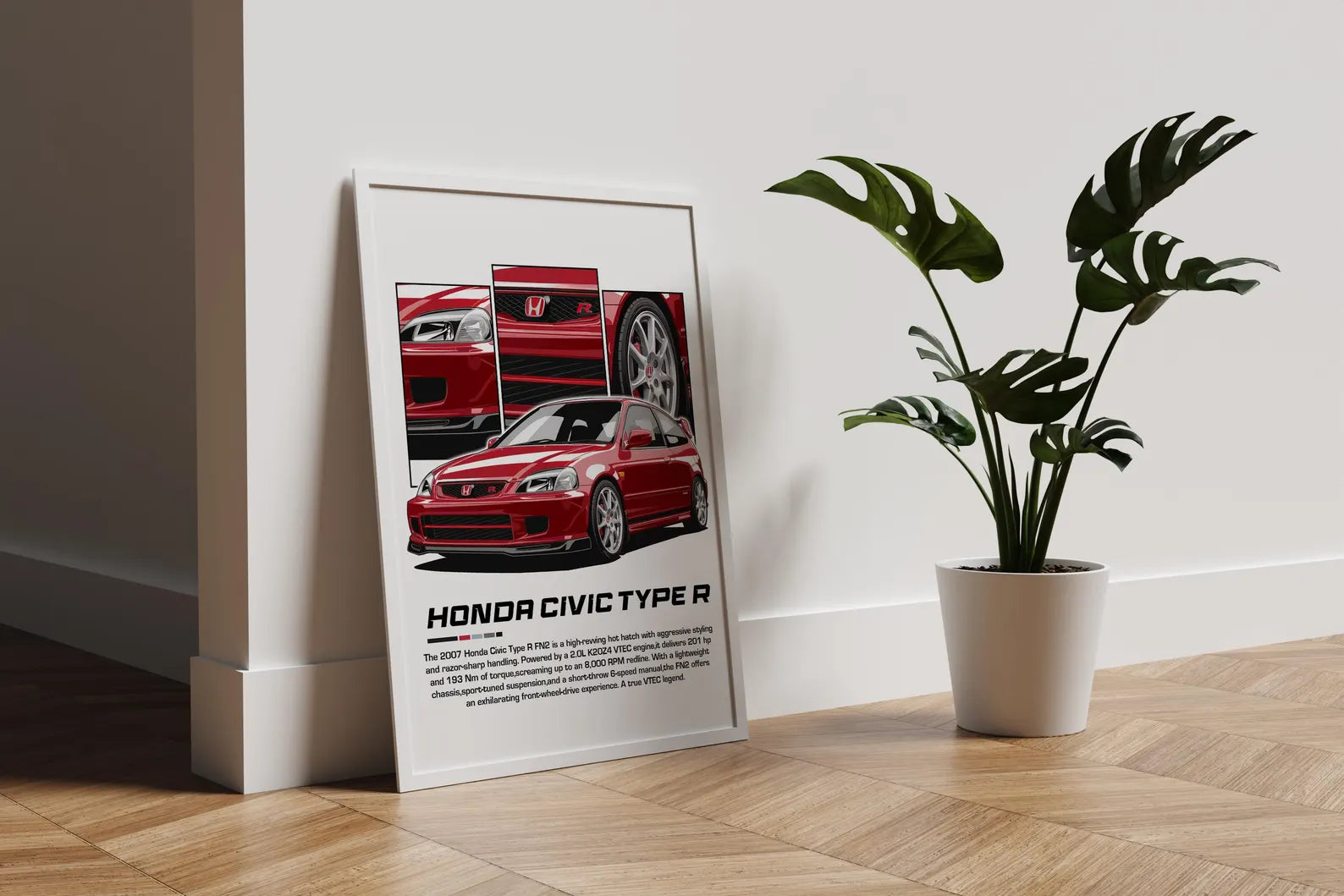 Honda Civic Type R Posteri - Araba Posterleri No.19