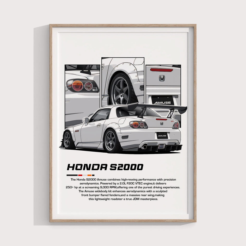 Honda S2000 Posteri - Araba Posterleri No.29