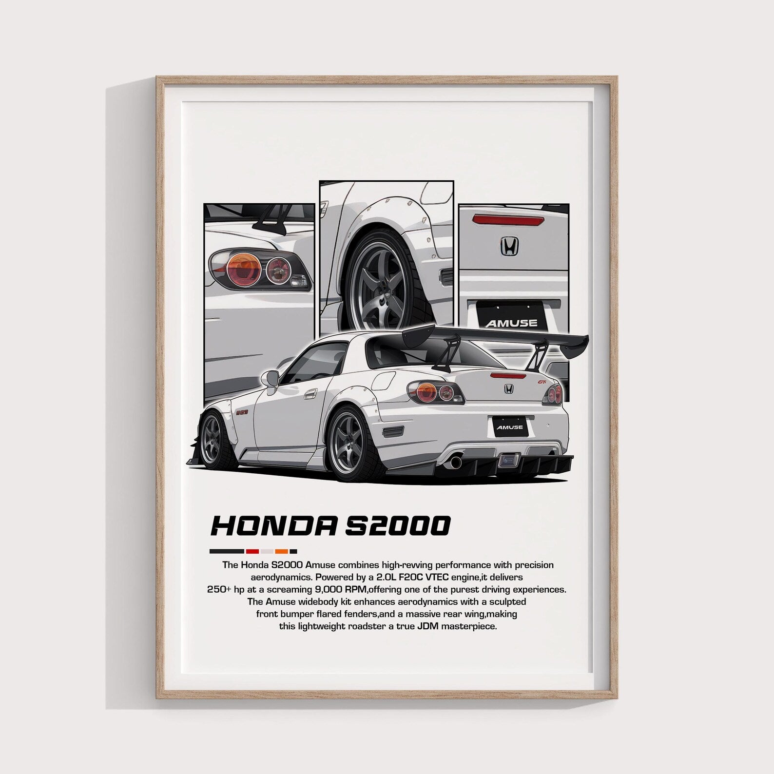 Honda S2000 Posteri - Araba Posterleri No.29