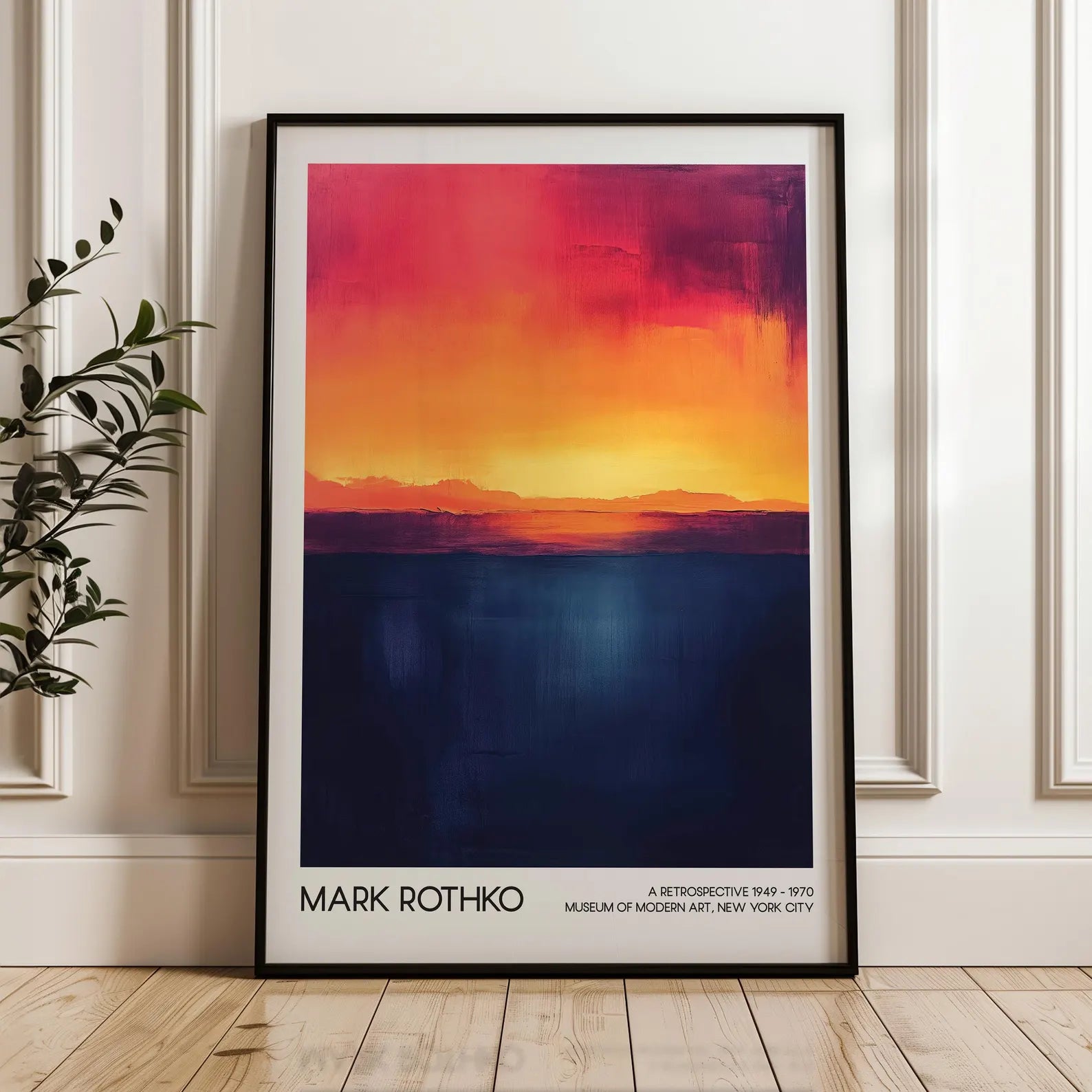 Mark Rothko Art Posterleri - Mark Rothko No.1