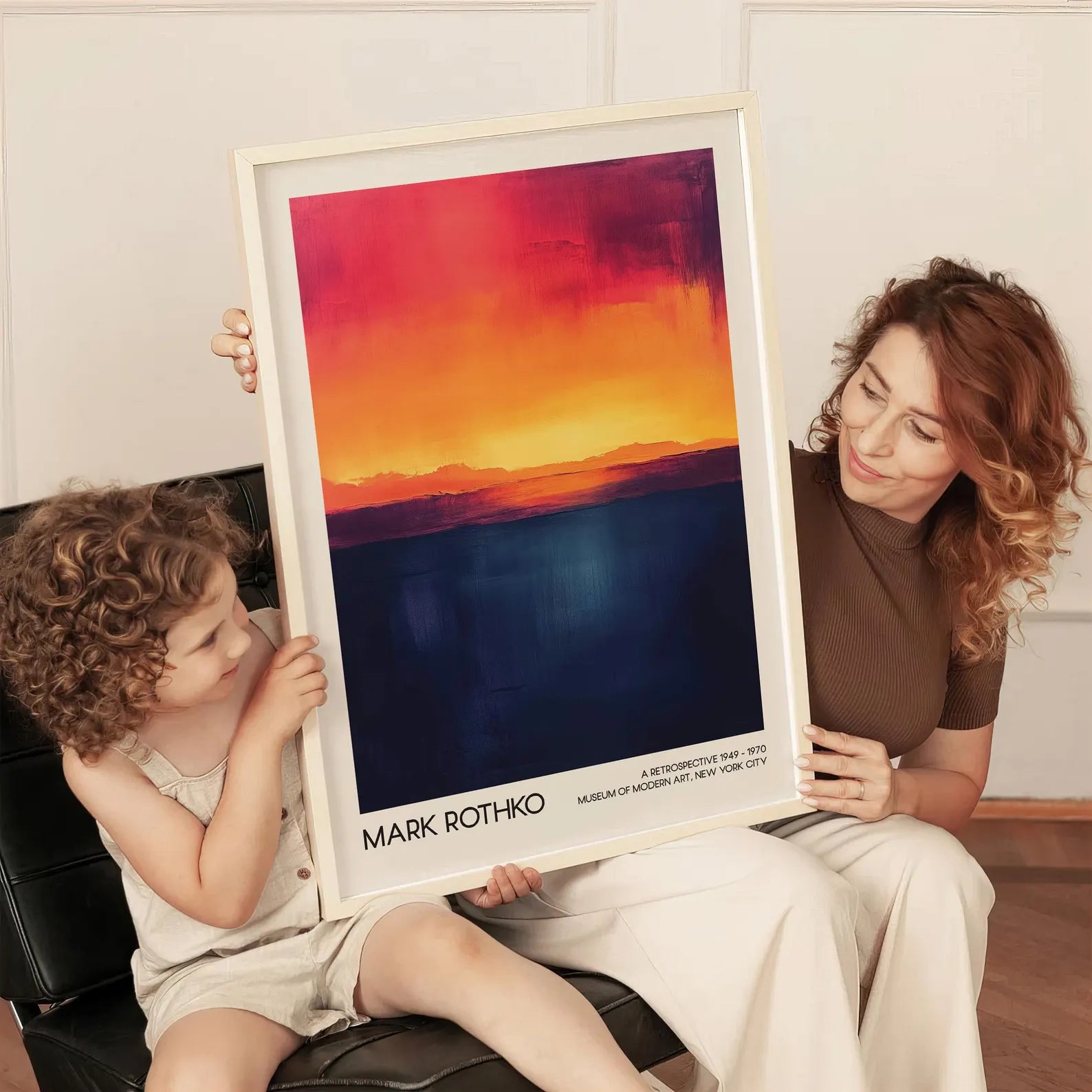 Mark Rothko Art Posterleri - Mark Rothko No.1