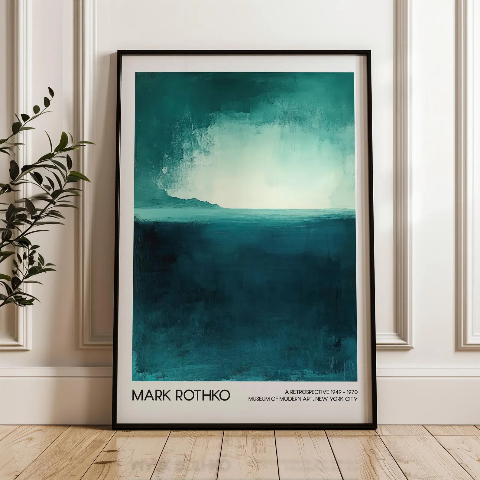 Mark Rothko Art Posterleri - Mark Rothko No.9