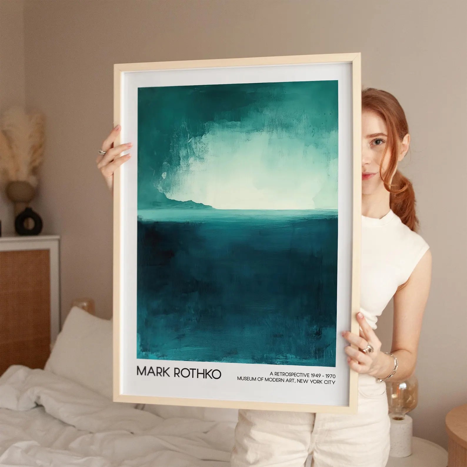 Mark Rothko Art Posterleri - Mark Rothko No.9