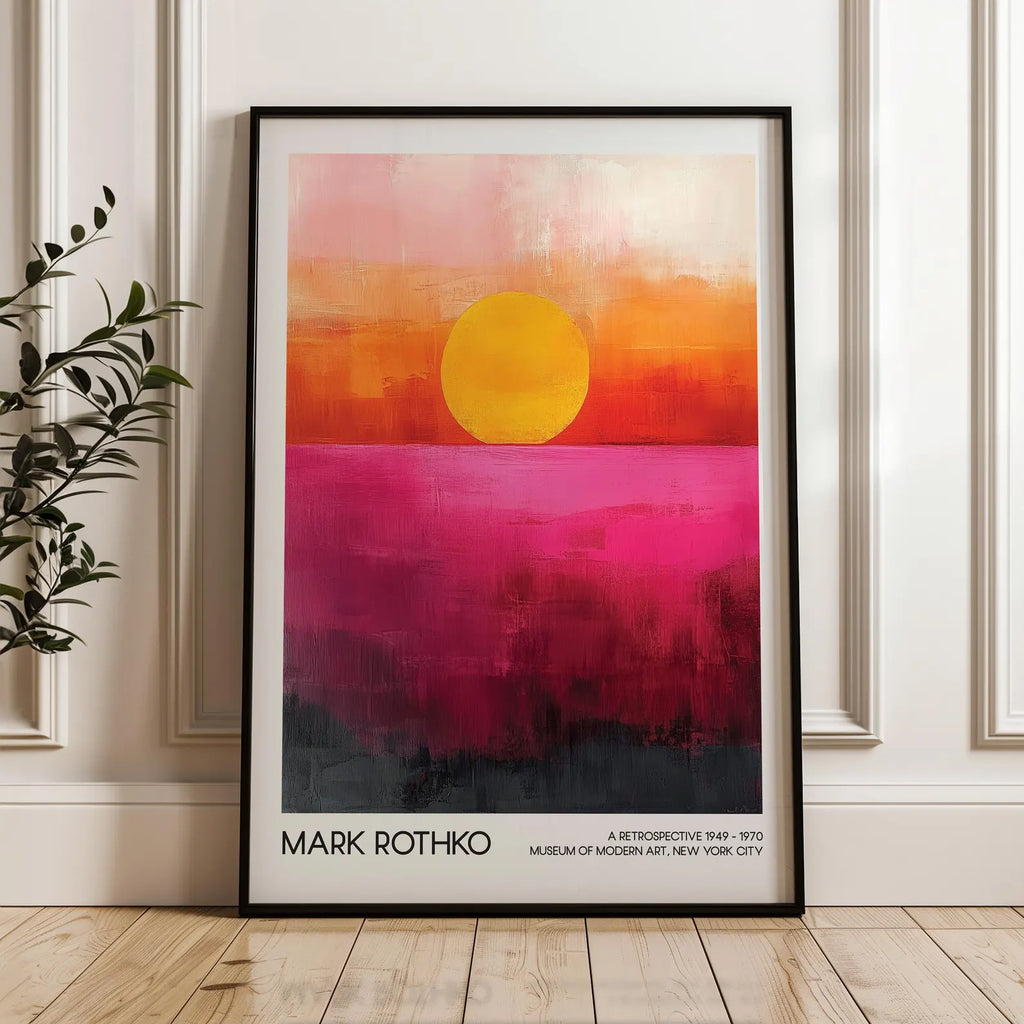 Mark Rothko Art Posterleri - Mark Rothko No.2