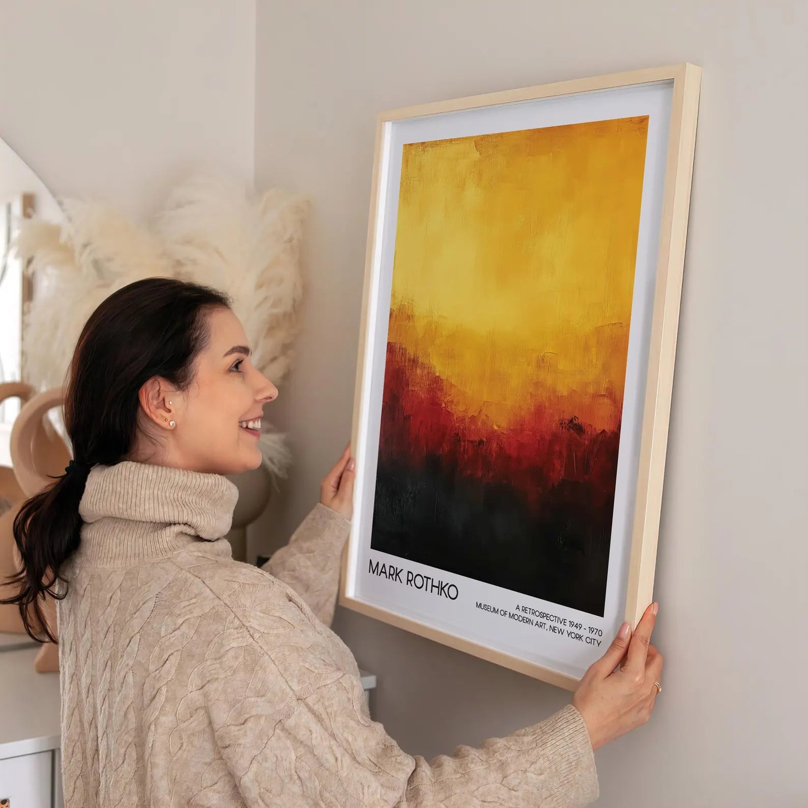 Mark Rothko Art Posterleri - Mark Rothko No.3
