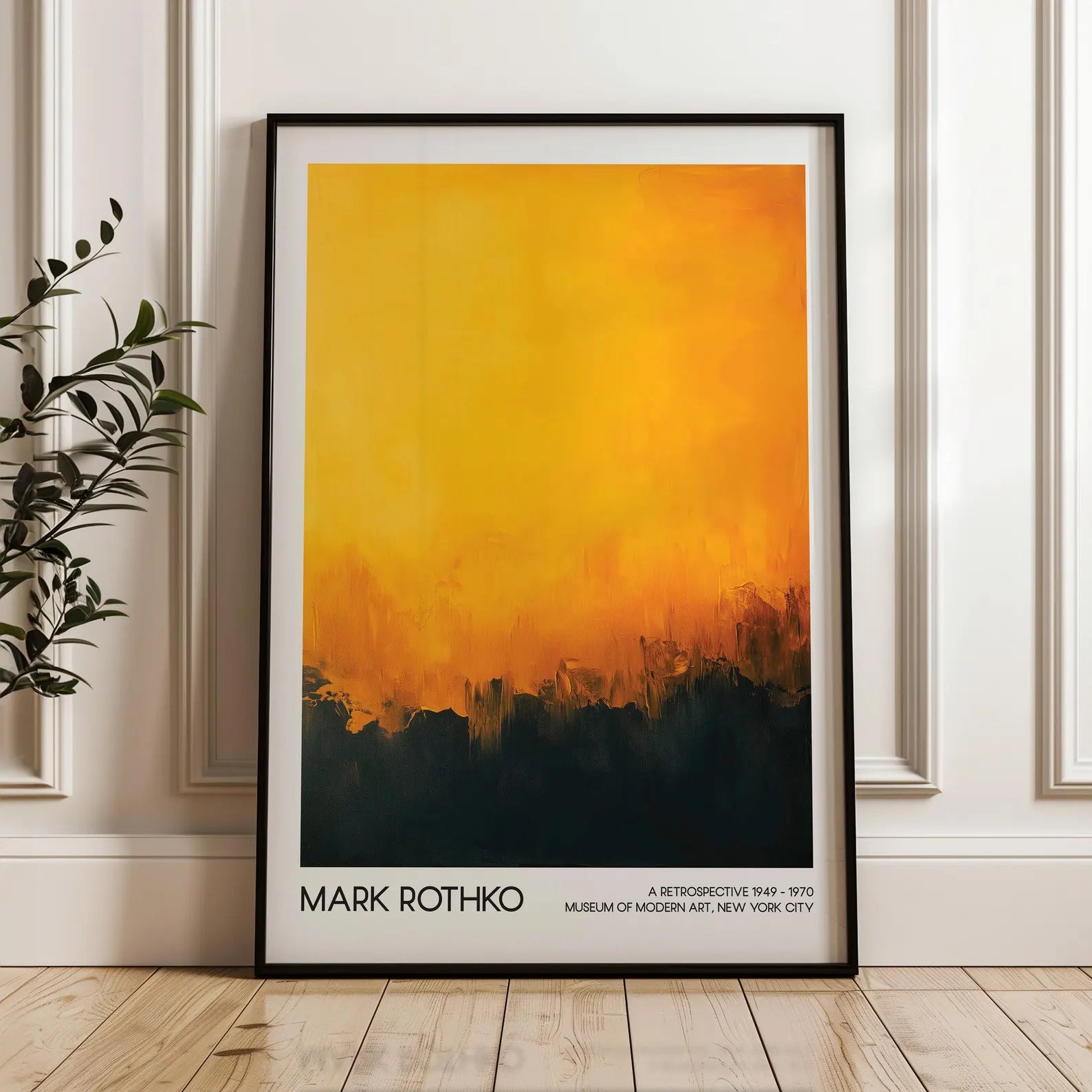 Mark Rothko Art Posterleri - Mark Rothko No.10