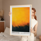Mark Rothko Art Posterleri - Mark Rothko No.10