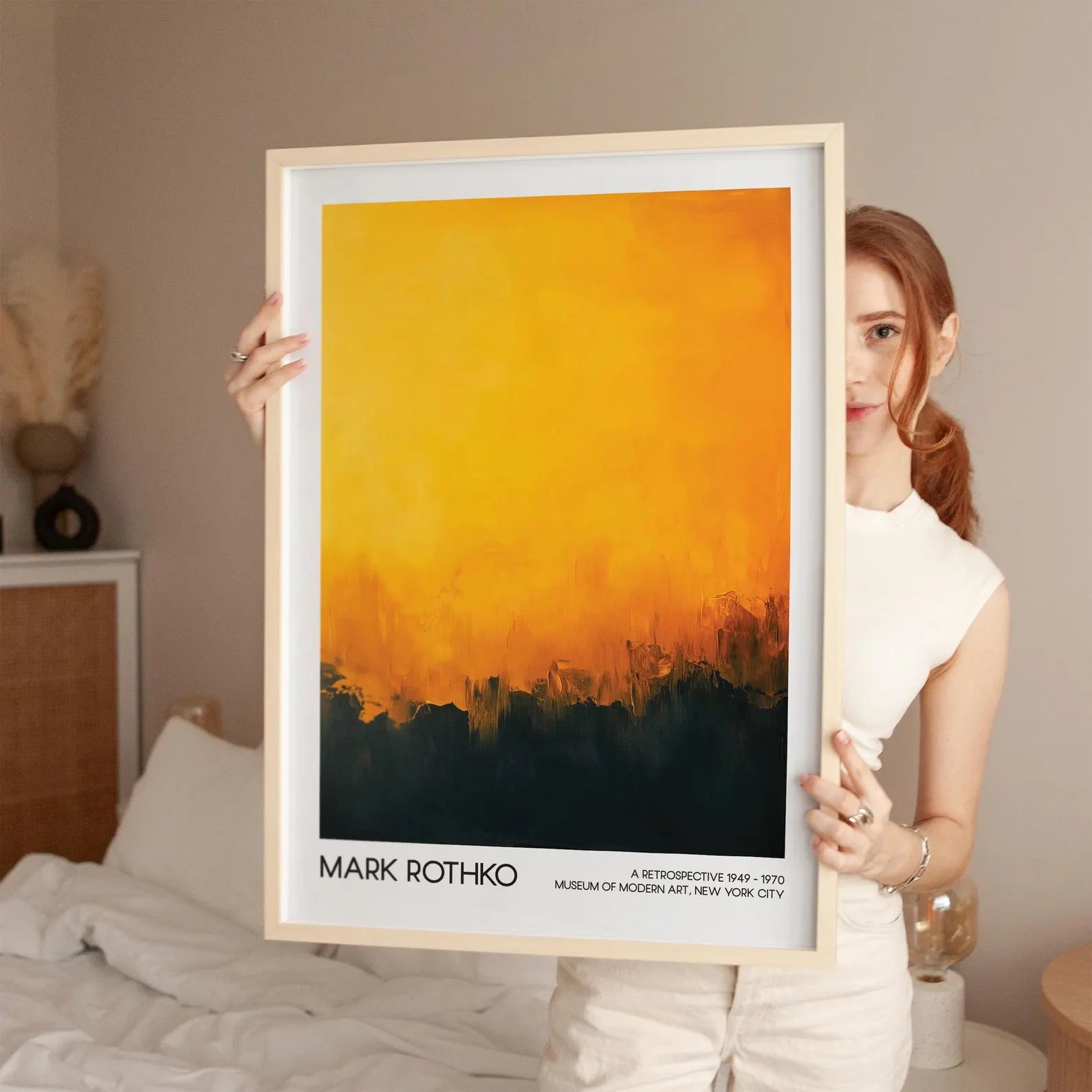 Mark Rothko Art Posterleri - Mark Rothko No.10
