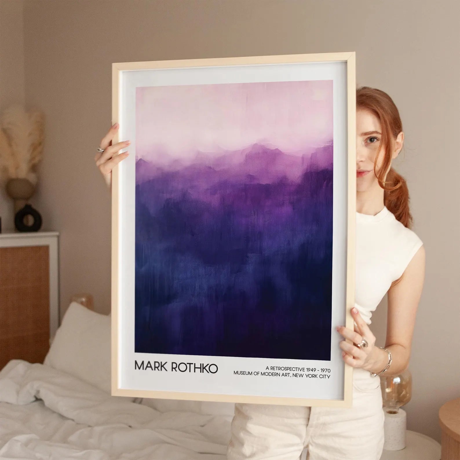 Mark Rothko Art Posterleri - Mark Rothko No.4