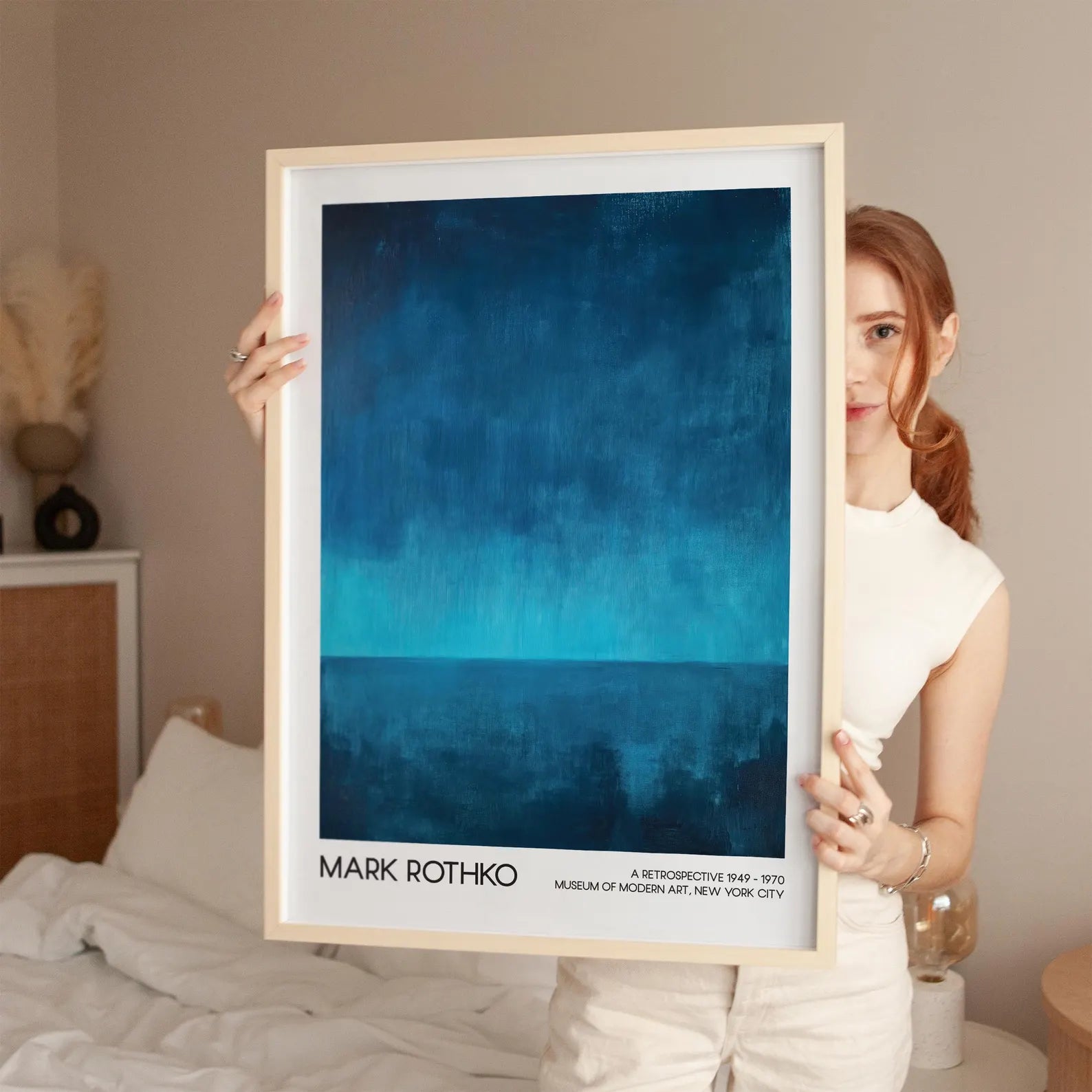 Mark Rothko Art Posterleri - Mark Rothko No.6