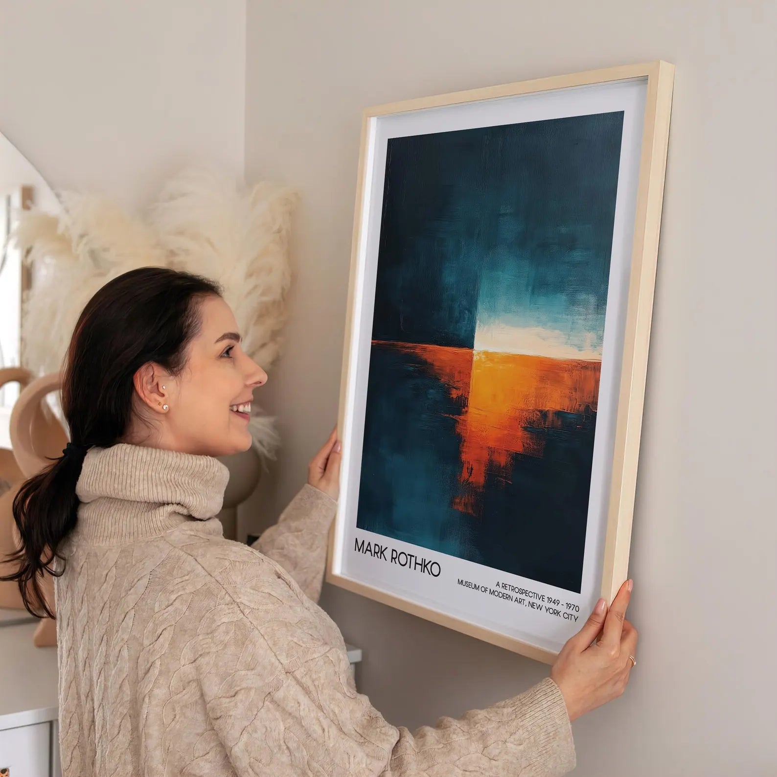 Mark Rothko Art Posterleri - Mark Rothko No.12