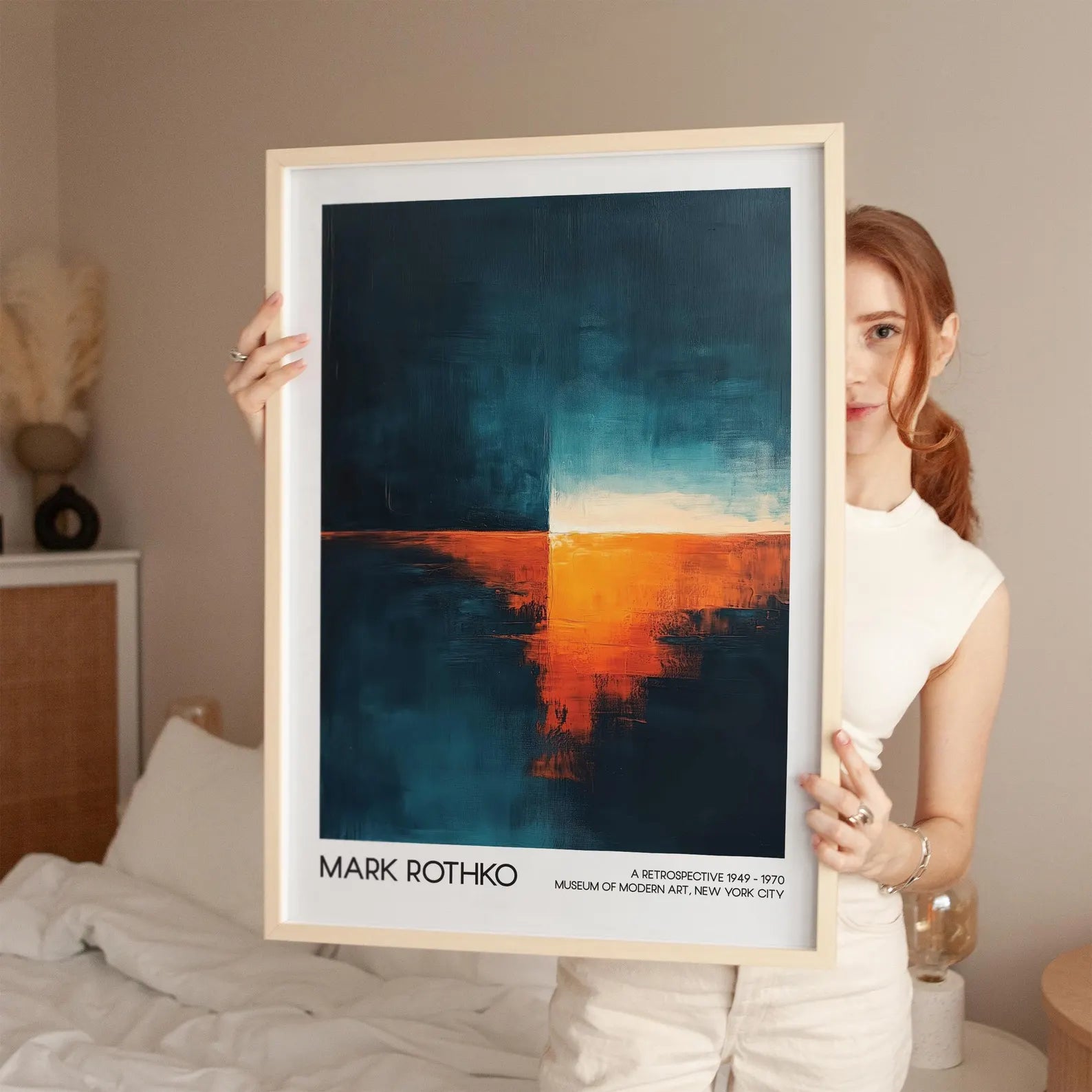 Mark Rothko Art Posterleri - Mark Rothko No.12