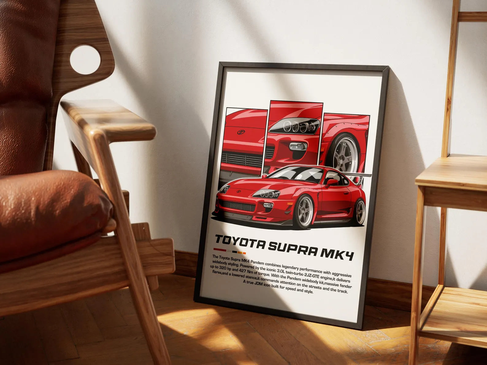 Toyota Supra MK4 Posteri - Araba Posterleri No.26