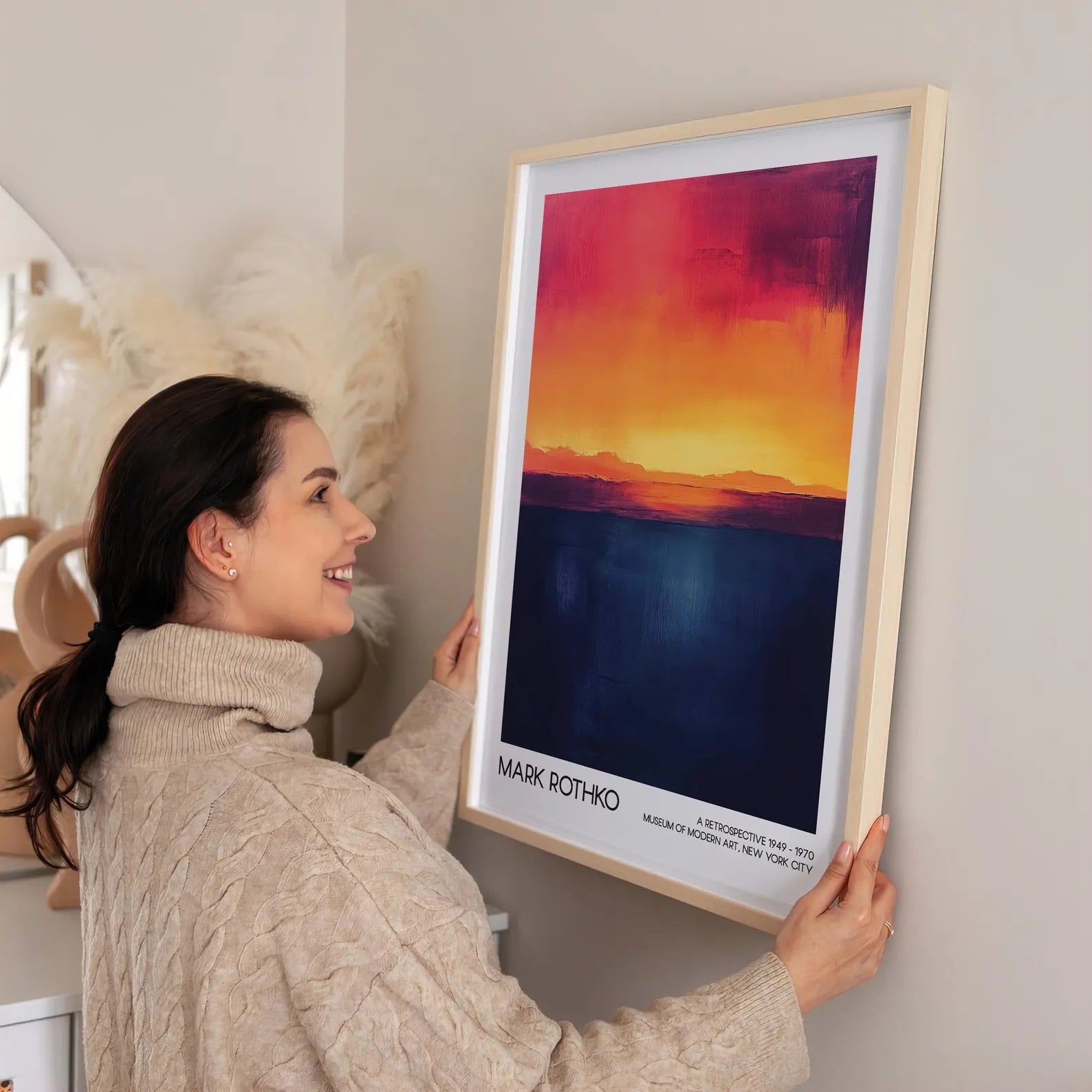 Mark Rothko Art Posterleri - Mark Rothko No.1