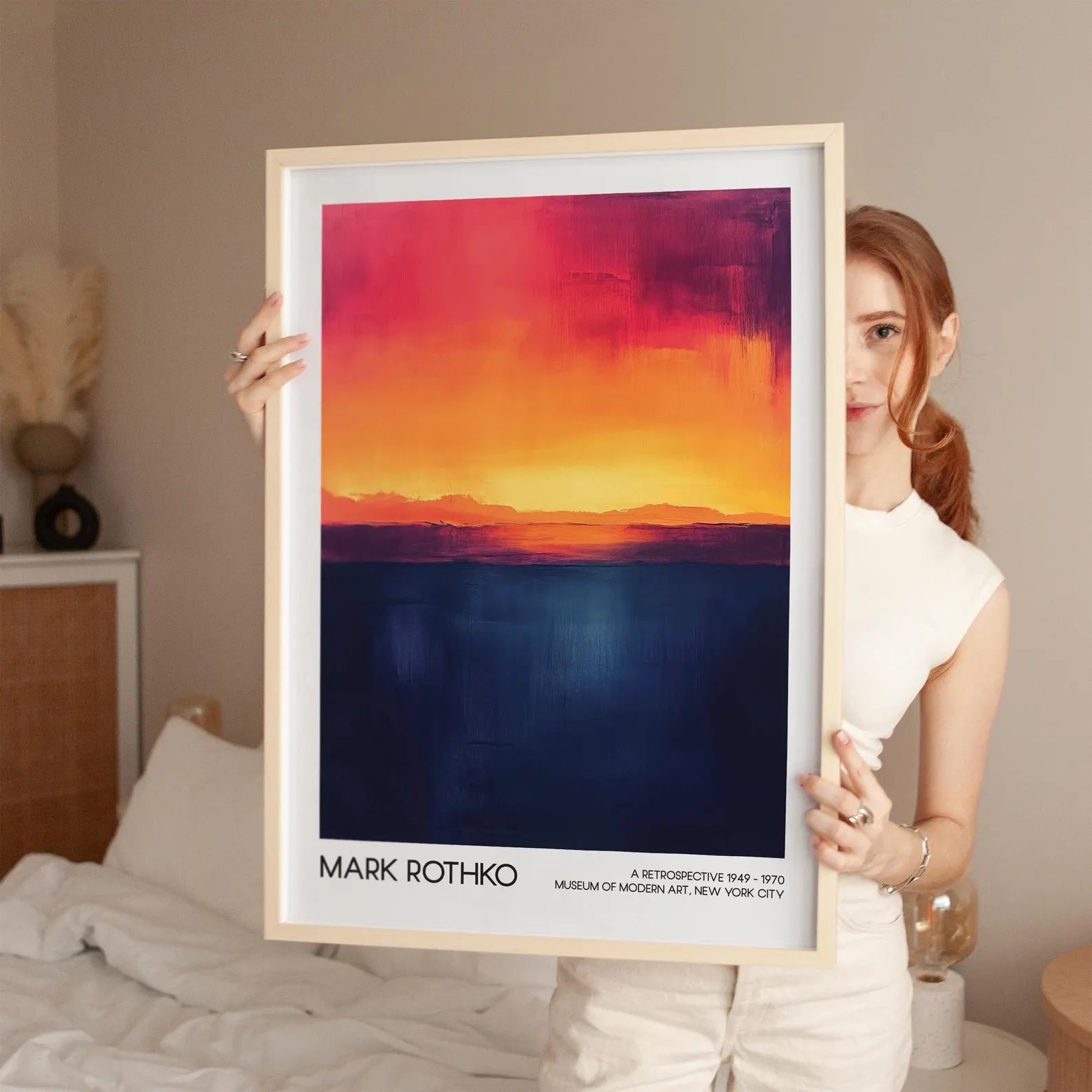 Mark Rothko Art Posterleri - Mark Rothko No.1