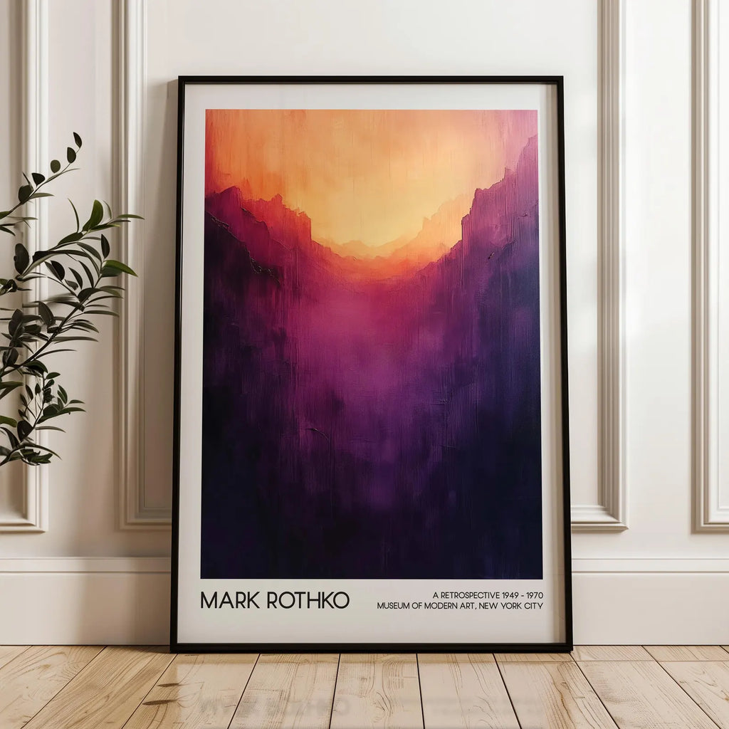 Mark Rothko Art Posterleri - Mark Rothko No.7