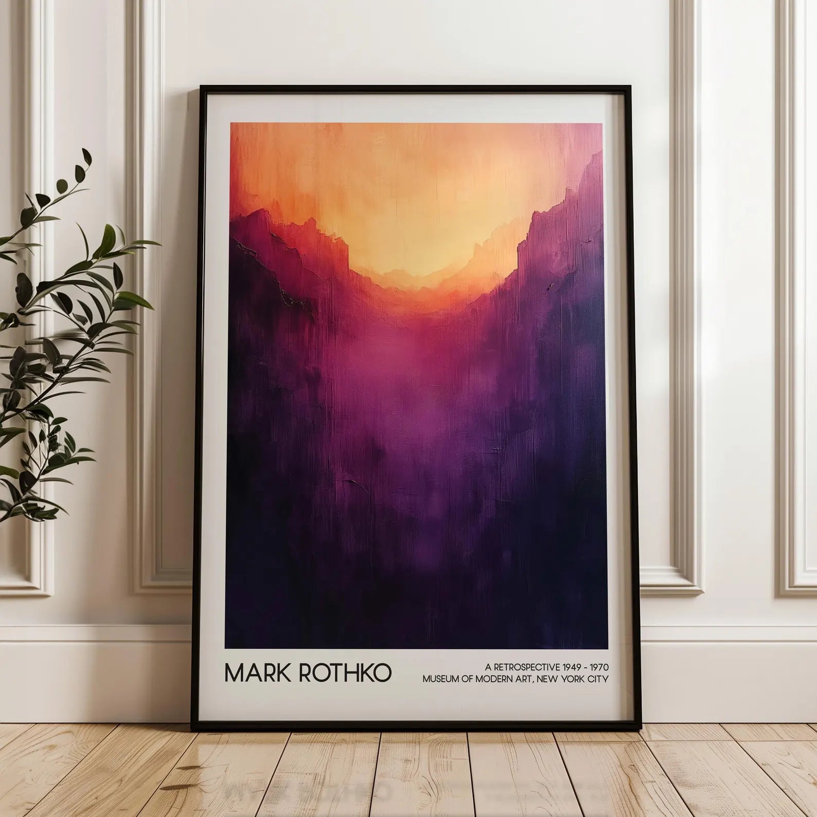 Mark Rothko Art Posterleri - Mark Rothko No.7