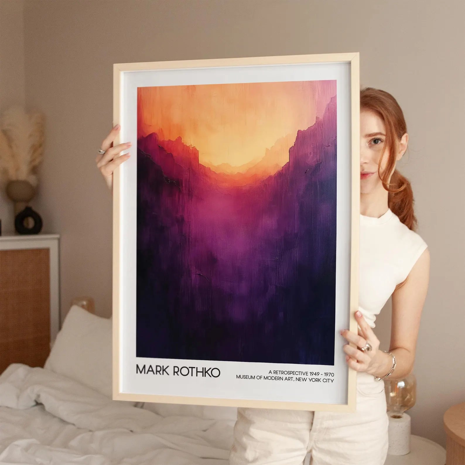 Mark Rothko Art Posterleri - Mark Rothko No.7