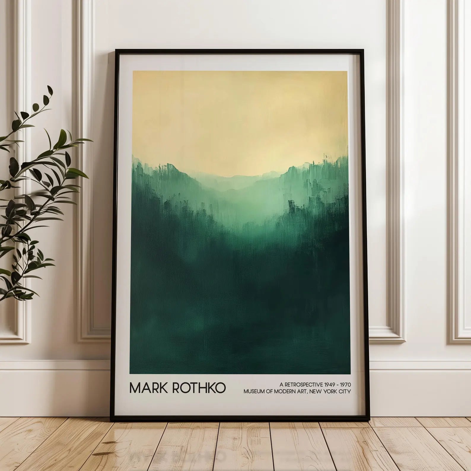 Mark Rothko Art Posterleri - Mark Rothko No.8
