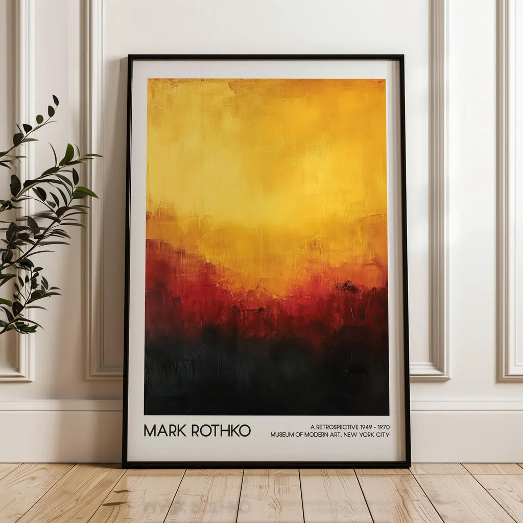 Mark Rothko Art Posterleri - Mark Rothko No.3